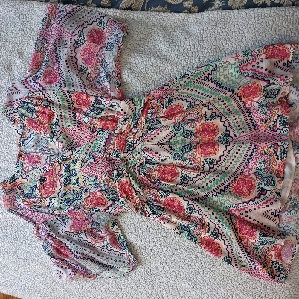 Maeve Anthropologie Colorful Dress size 8